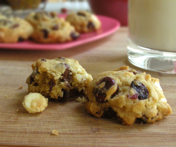 CCCs - cranberry chocolate cookies