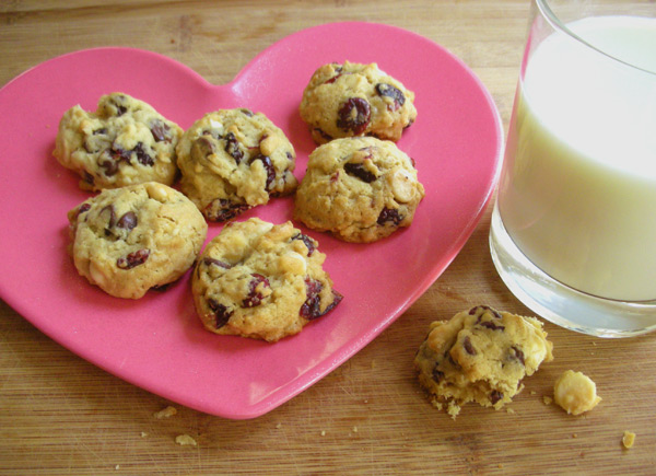 CCCs - cranberry chocolate cookies