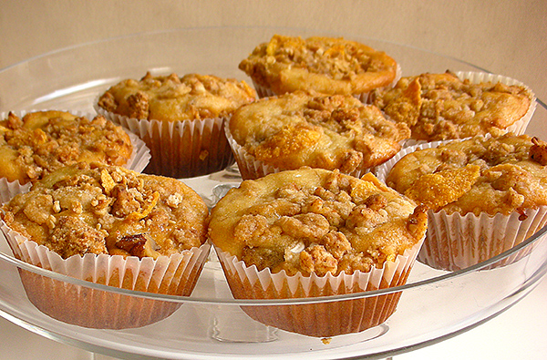 Banana Nut Crunch Muffins