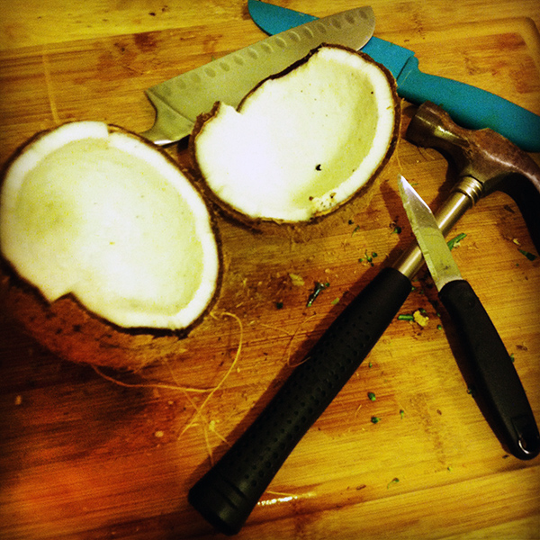 Cinnamon Coconut Milk Step 1