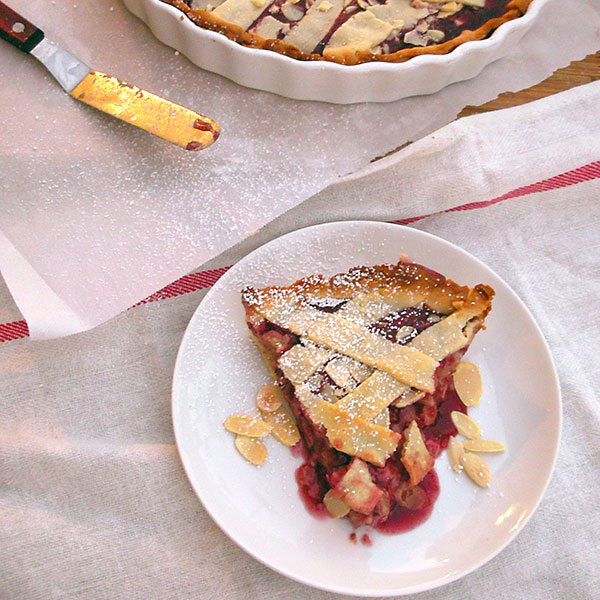 Almond Raspberry Crostata