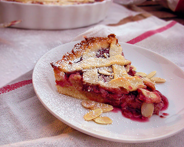 Almond Raspberry Crostata