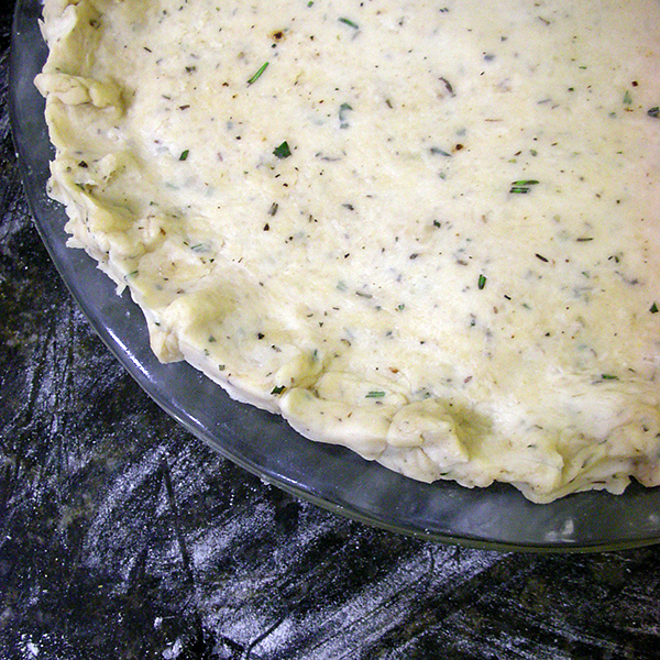 Herbed Crust Veggie Pot Pie