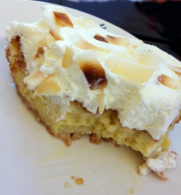 Tres Leches Coconut Cake