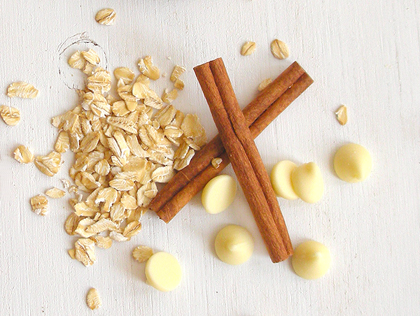 Snickerdoodle White Chocolate Coconut Oil Cookies