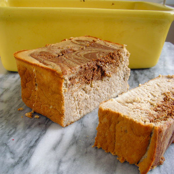 Cinnamon Swirl Banana Protein Bread