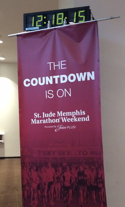 St. Jude Memphis 2014 Marathon Countdown