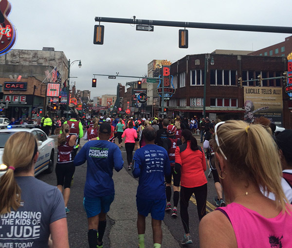 St. Jude Memphis 2014 Marathon Course