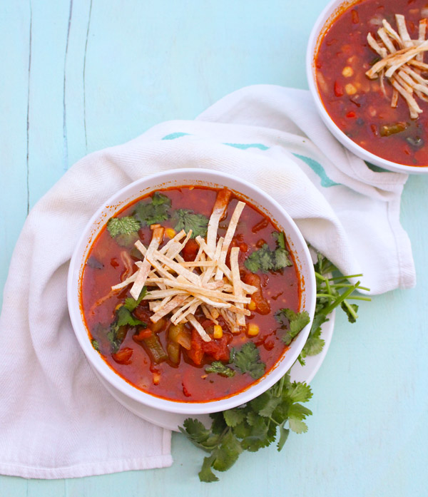 Chipotle Chicken Tortilla Soup