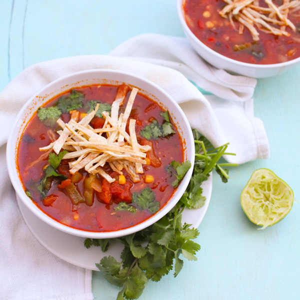 Chipotle Chicken Tortilla Soup