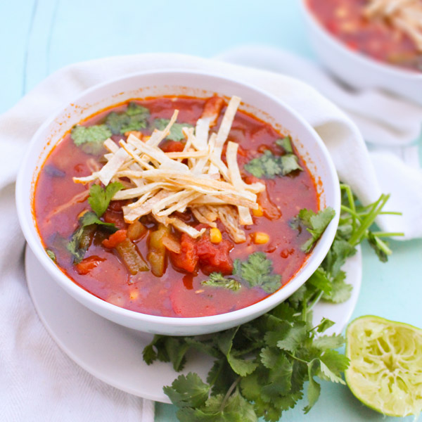 Chipotle Chicken Tortilla Soup