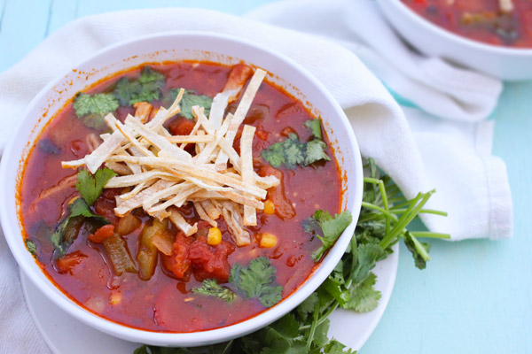 Chipotle Chicken Tortilla Soup