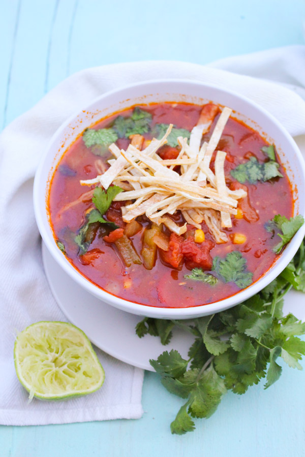 Chipotle Chicken Tortilla Soup