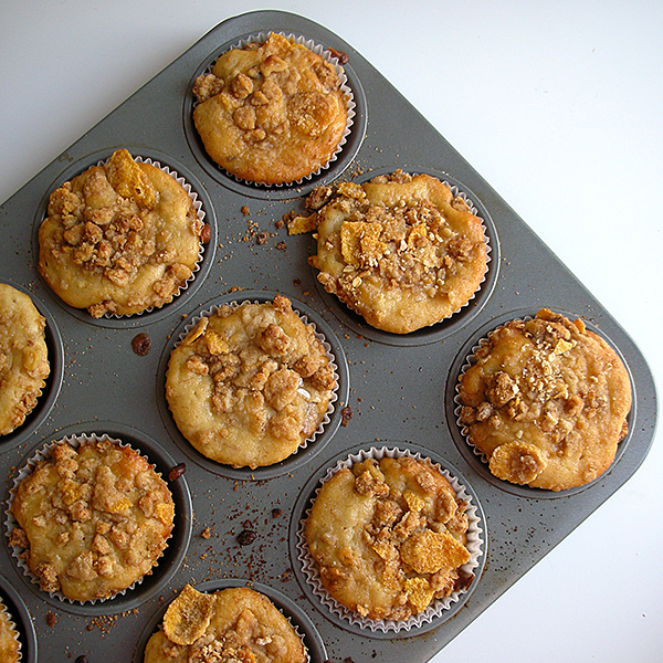 Banana Nut Crunch Muffins