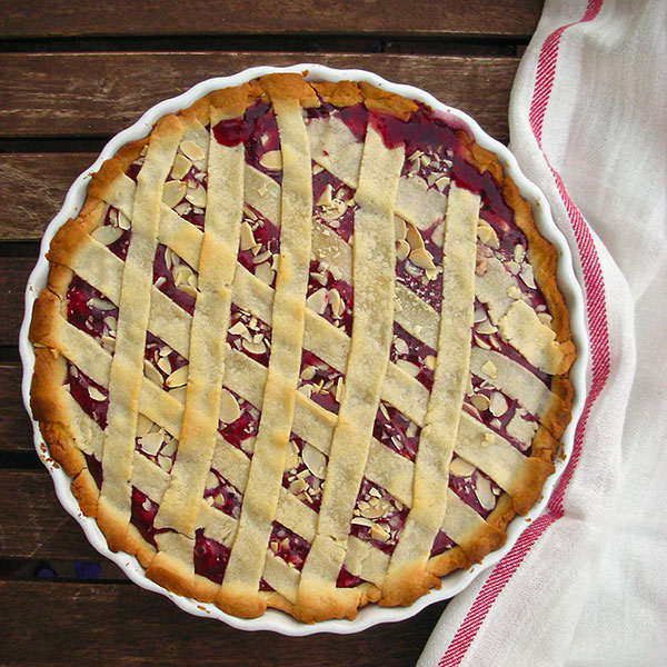 Almond Raspberry Crostata