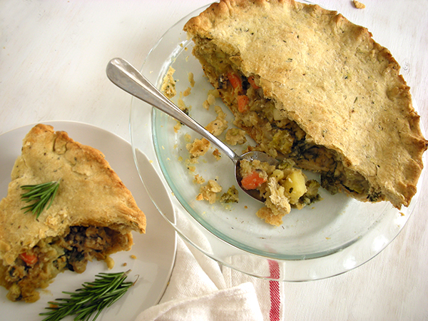 Herbed Crust Veggie Pot Pie