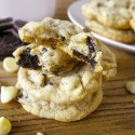 oreo white chocolate chip cookies